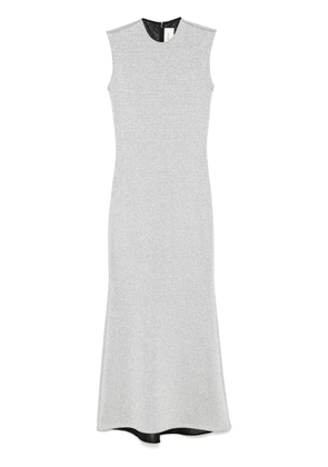 Burc Akyol jersey maxi dress - Silver