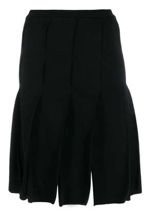 Jean Paul Gaultier Pre-Owned 1980's pleated skirt - Black