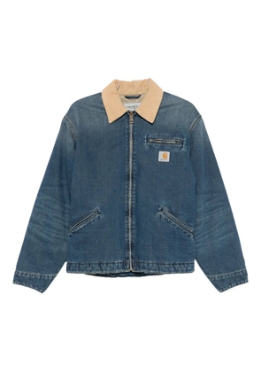 Carhartt WIP contrasting-collar denim jacket - Blue