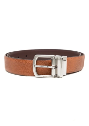 Polo Ralph Lauren logo-engraved buckle reversible belt - Brown