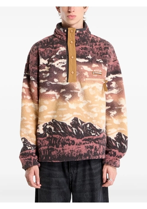 Columbia Helvetia™ II printed fleece sweater - Brown