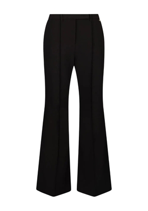 LIU JO sewn pleat flared trousers - Black
