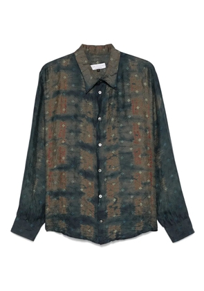 LOÏS DIONISIO printed shirt - Blue