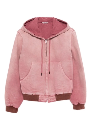 Auralee hooded jacket - Red