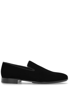 ETRO suede loafers - Black