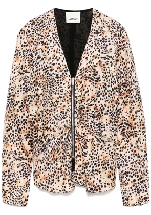 ISABEL MARANT Marjorie blouse - Neutrals