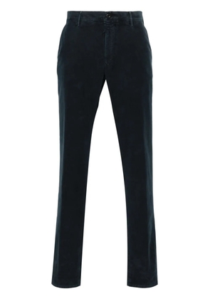 Incotex slim-cut chino trousers - Blue
