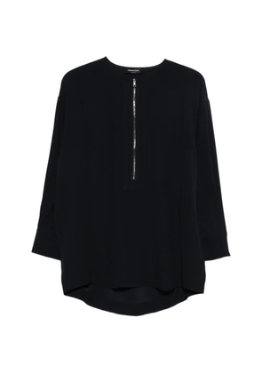 Fabiana Filippi zip-up blouse - Blue