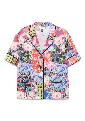 NISSA printed shirt - Black