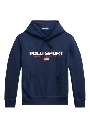 Polo Ralph Lauren logo-detail hoodie - Blue