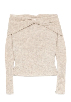 Reformation Florie Twist sweater - Neutrals