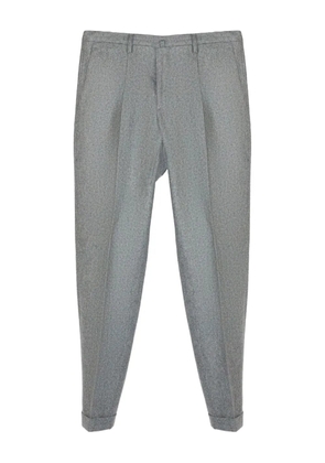 Briglia 1949 pleated cuffed trousers - Grey