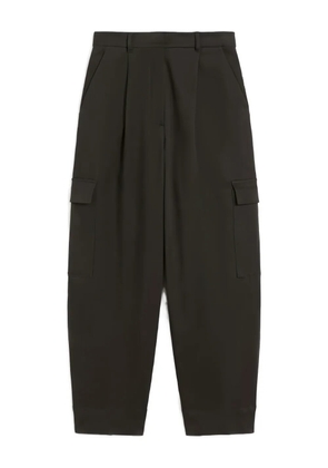 'S Max Mara drill cargo trousers - Green