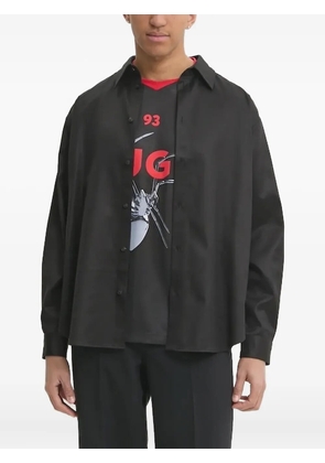HUGO cotton-blend shirt - Black