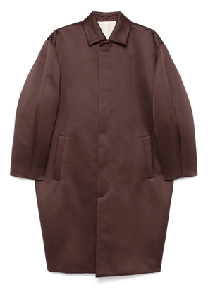 Philosophy Di Lorenzo Serafini satin coat - Purple