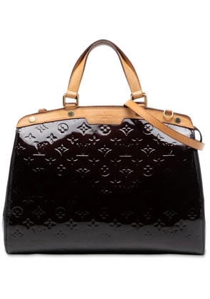 Louis Vuitton Pre-Owned 2014 Monogram Vernis Brea MM satchel - Purple
