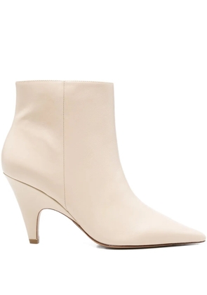 Alexandre Birman 85mm Frenchie leather boots - Neutrals