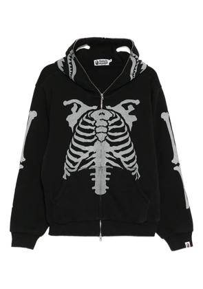 A BATHING APE® Skeleton Shark hoodie - Black