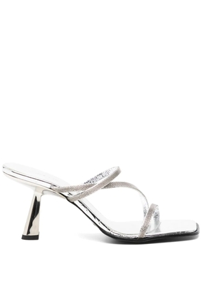 Rejina Pyo 50mm Bella Sandals - Silver