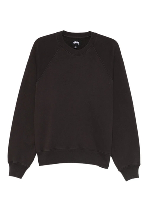 Stüssy raglan-sleeve sweatshirt - Black
