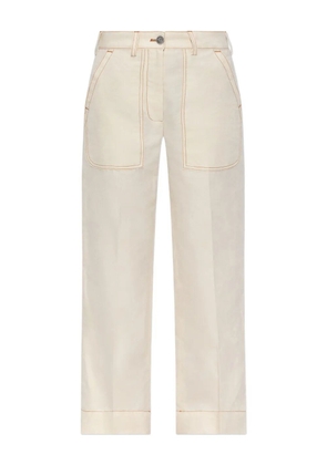 ETRO pocket-detail trousers - White