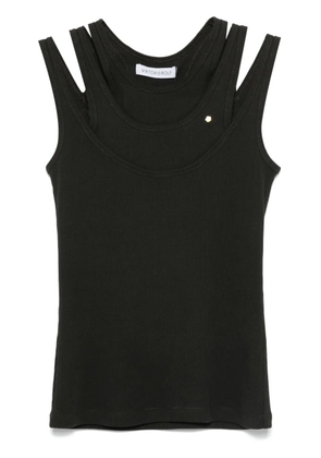 Viktor & Rolf layered tank top - Black