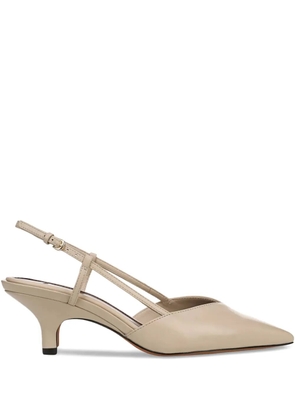 Vince Levvy pointed slingback pumps - Neutrals