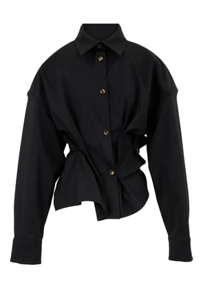 A.W.A.K.E. Mode twisted-detail shirt - Black