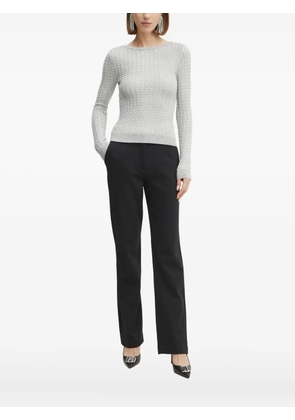 GUESS USA cable-knit sweater - Grey