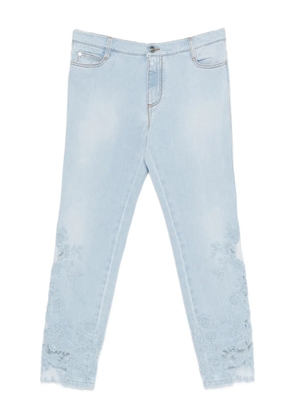 Ermanno Scervino lace jeans - Blue