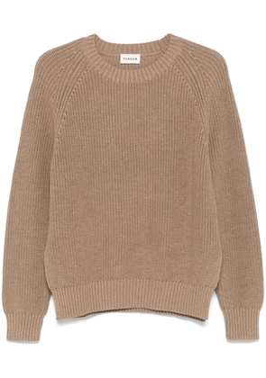 P.A.R.O.S.H. ribbed-knit sweater - Brown
