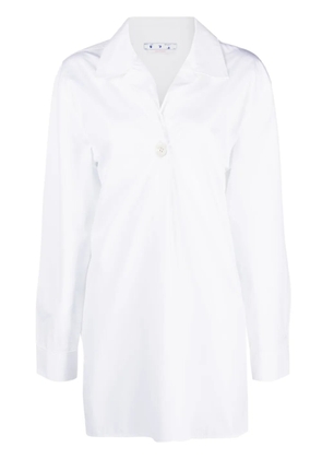 Off-White long-sleeve button-fastening shirt