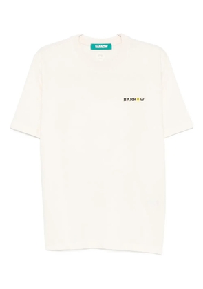 BARROW logo-print T-shirt - Neutrals