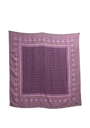 CHANEL Pre-Owned 2000s silk scarf - Purple