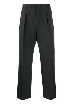 Valentino Garavani straight leg tailored trousers - Grey
