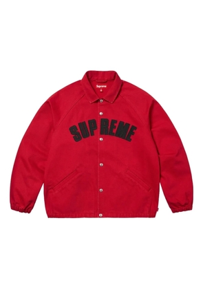 Supreme Arc coaches denim jacket - Red