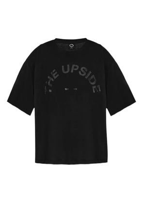 The Upside logo-print short-sleeve T-shirt - Black