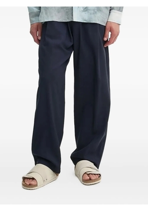 IRO elastic-waistband trousers - Blue