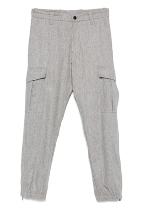 Eleventy tapered cargo trousers - Grey