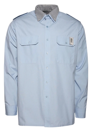 PROTOTYPES layered shirt - Blue