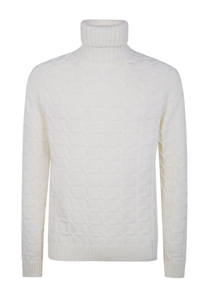 Zanone roll-neck sweater - White