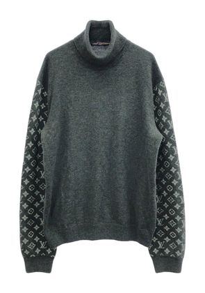 Louis Vuitton Pre-Owned 2010s turtleneck wool sweater - Grey