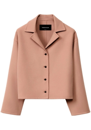 Fabiana Filippi wool cropped jacket - Pink