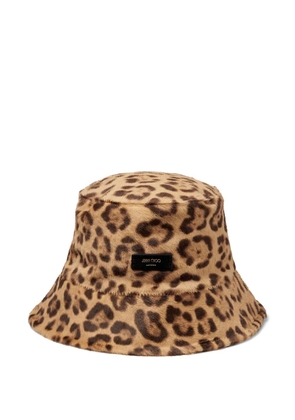 Jimmy Choo Isolde bucket hat - Neutrals