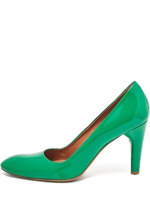 Celine Pre-Owned 90mm leather pumps - Green
