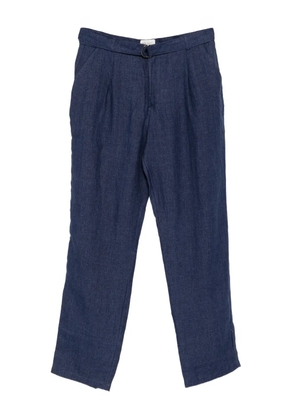 Oliver Spencer belted trousers - Blue