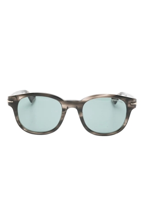 Montblanc round-frame sunglasses - Brown