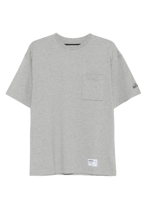 Neighborhood logo-patch T-shirt - Grey