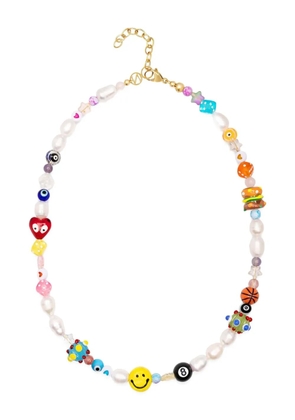 Nialaya Jewelry Happy Life necklace - Gold