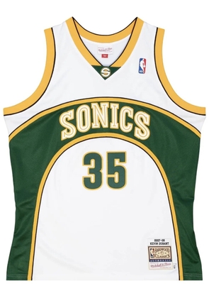 Mitchell & Ness 'NBA Seattle Supersonics 07 Kevin Durant' Authentic jersey vest top - White